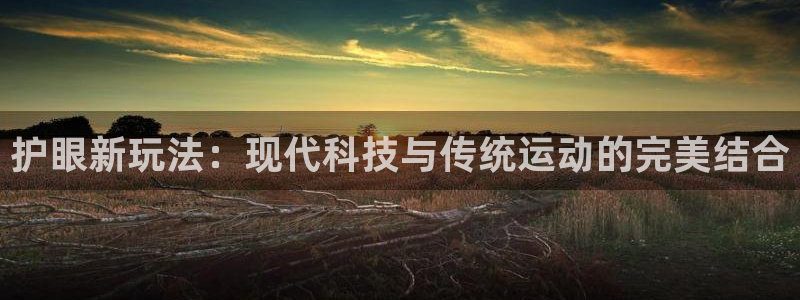 征途国际娱乐下载:护眼新玩法:现代科技与传统运动的完美结合